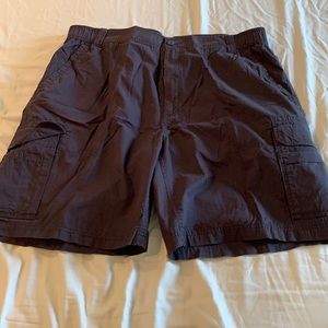 Dark grey cargo shorts